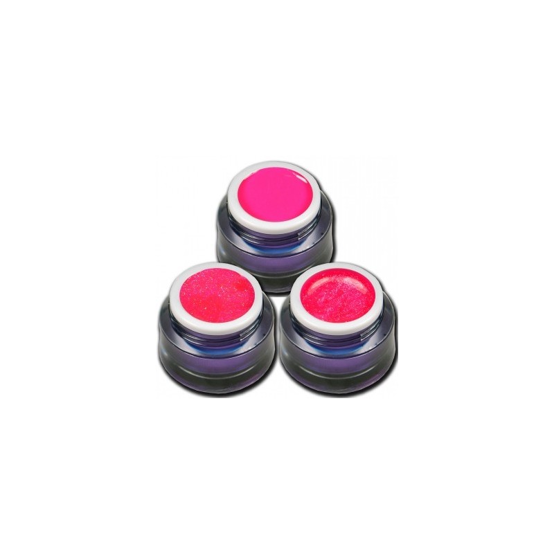 Premium set gels couleur  " pink stars "