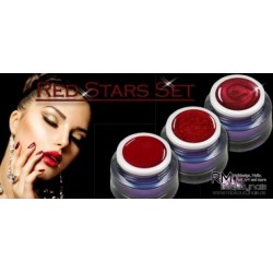 Premium set gels couleur  " pink stars "