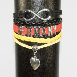 Bracelet Deutschland Coeur