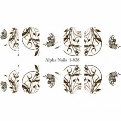 Fashion Nail Sticker 1-828