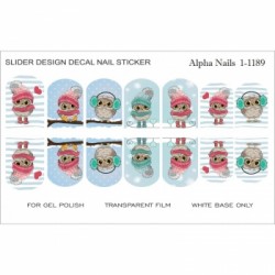 Fashion Nail Sticker 1-1189