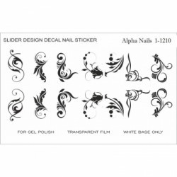 Fashion Nail Sticker 1-1210
