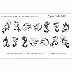 Fashion Nail Sticker 1-1214