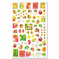 Sticker Nail F644 Fruits mix