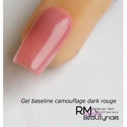 Gel baseline make up cover camouflage dark rouge